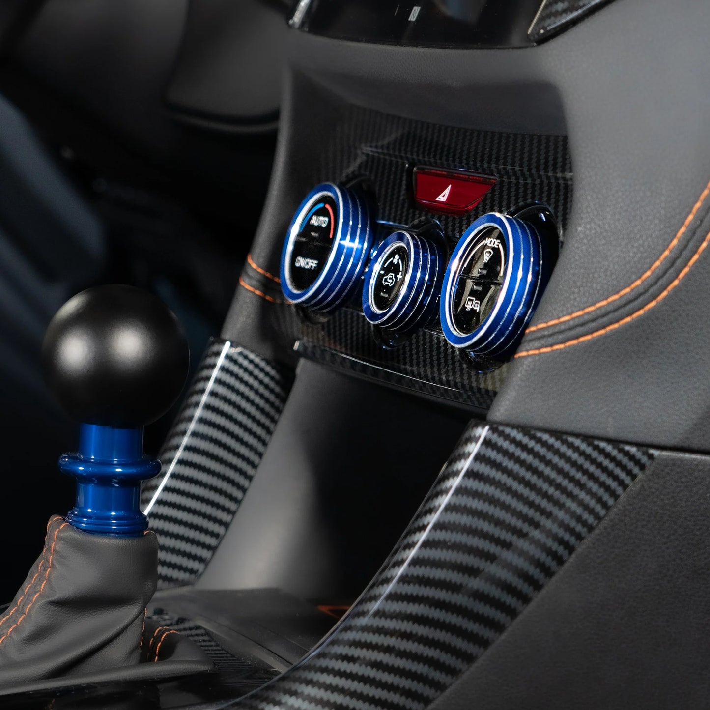 Billetworkz Climate Control Covers Subaru Crosstrek 2018+