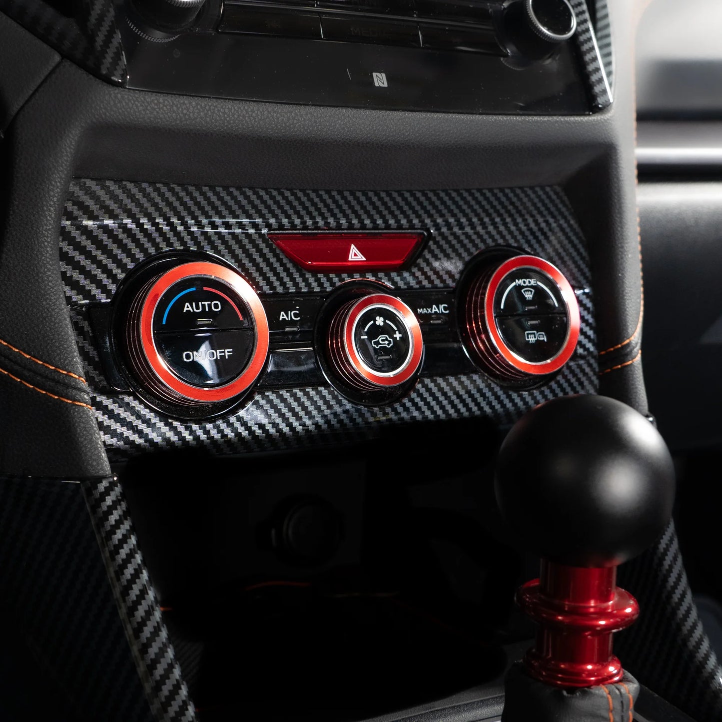 Billetworkz Climate Control Covers Subaru Crosstrek 2018+