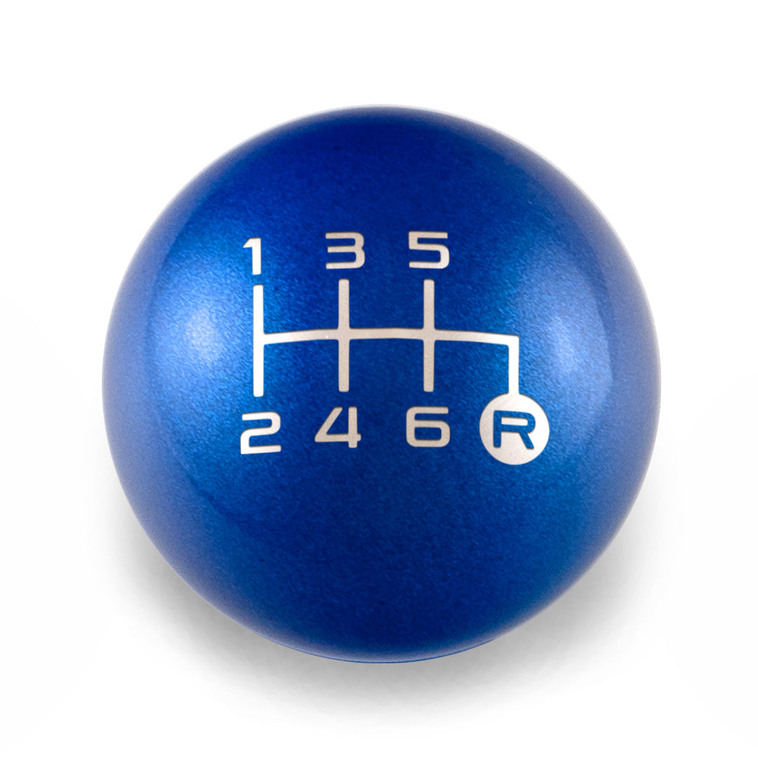 Billetworkz Weighted Shift Knob - 6 Speed JDM Type R w/Custom Number Engraving - Honda Type R