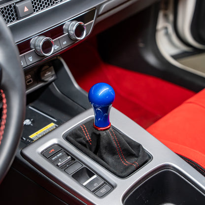 Billetworkz Weighted Shift Knob - 6 Speed JDM Type R w/Custom Number Engraving - Honda Type R