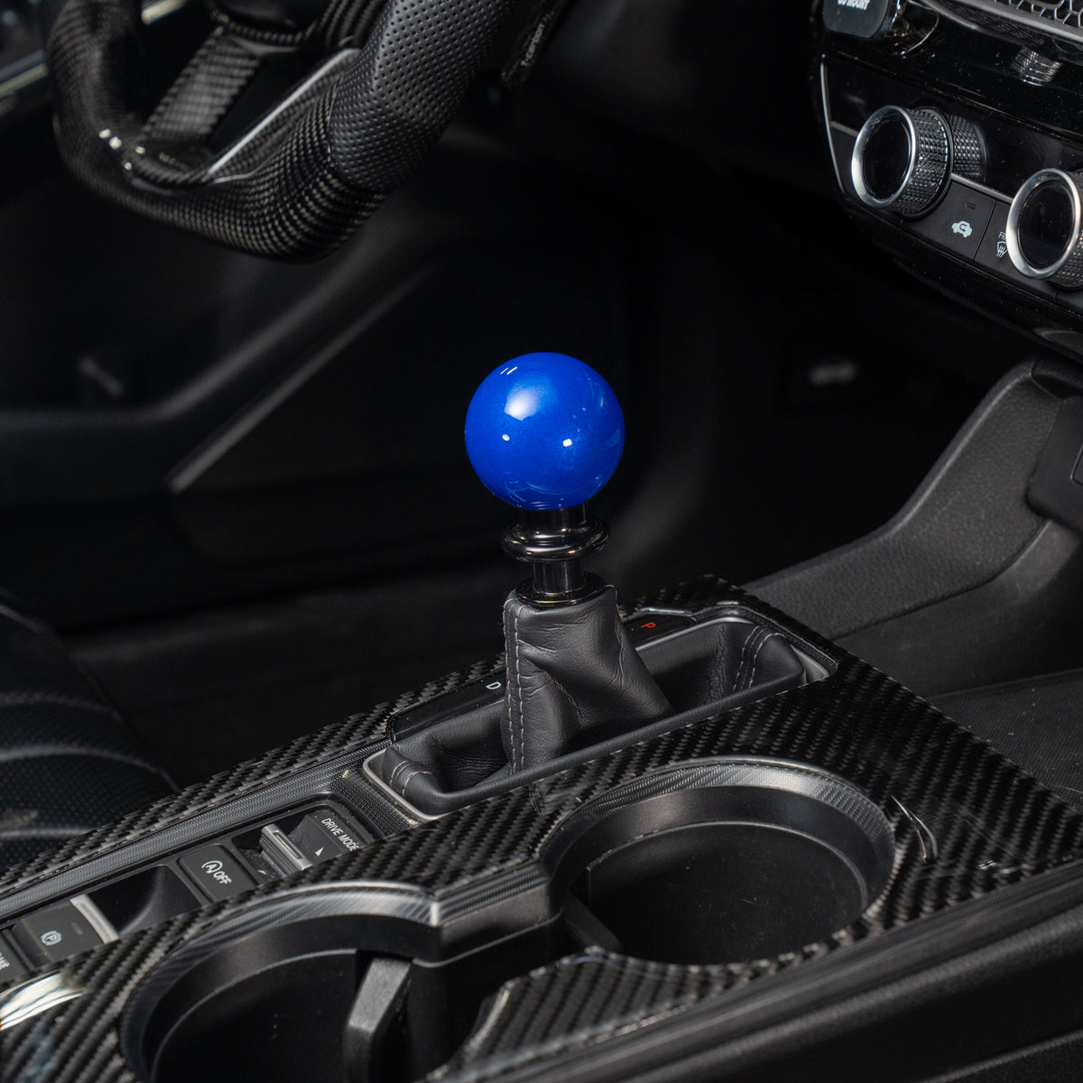 Billetworkz Weighted Automatic Shifter - Candy Blue - Honda Civic (2012–2026)