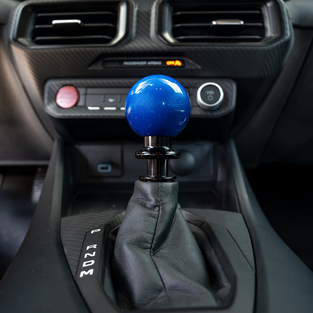 Billetworkz Automatic Shifter - Candy Blue - Ford Mustang (2015-2025)