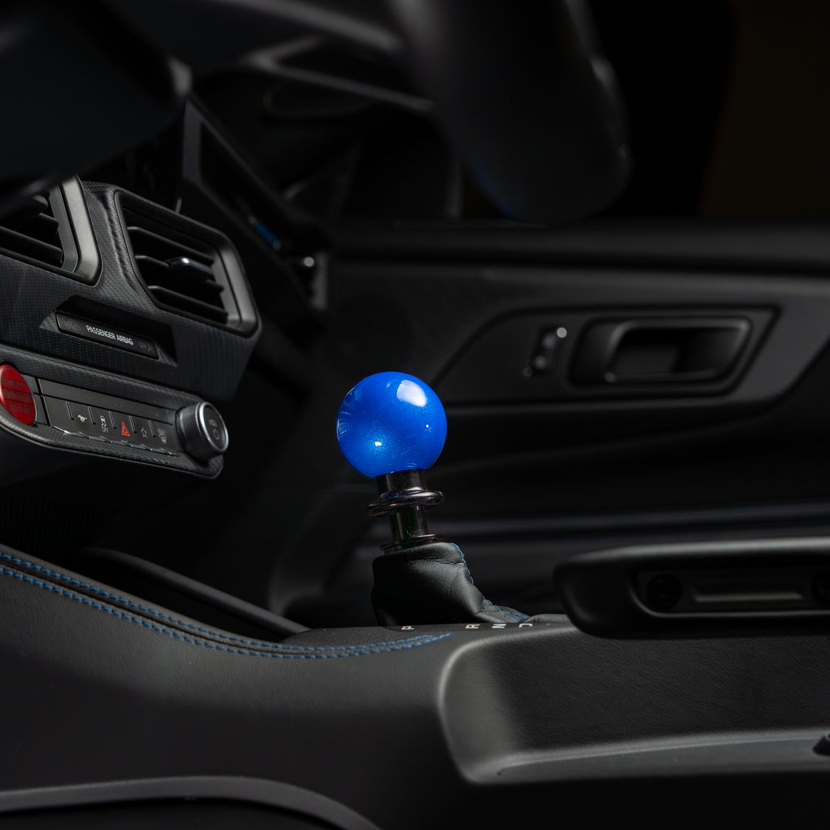 Billetworkz Automatic Shifter - Candy Blue - Ford Mustang (2015-2025)