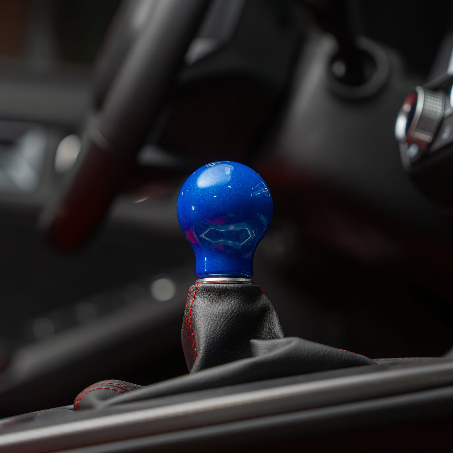 Billetworkz Weighted Shift Knob - 6-Speed Velocity Engraving for Honda