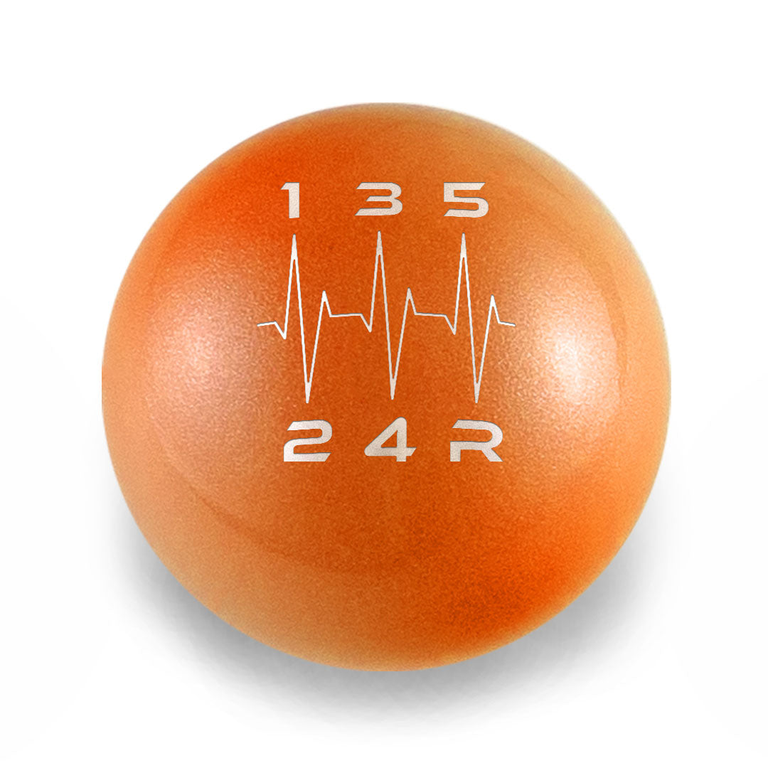 Billetworkz Weighted Shift Knob - Heartbeat Engraving - Chevy Cobalt SS 2005-2010 (5-Speed)