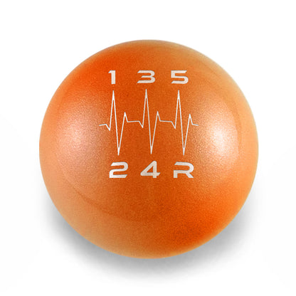 Billetworkz Weighted Shift Knob - Heartbeat Engraving - Chevy Cobalt SS 2005-2010 (5-Speed)