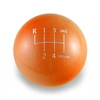 Billetworkz Weighted Shift Knob - 6-Speed Jail-Prison Engraving for BMW