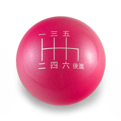Billetworkz Weighted Shift Knob - 6-Speed Japanese Engraving for Subaru