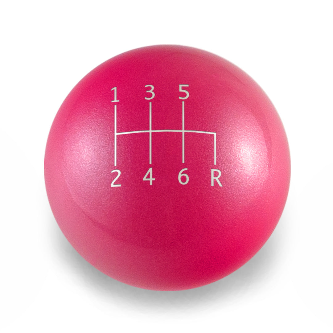 Billetworkz Weighted Shift Knob - 6-Speed Standard Engraving for Mazda (RRD)