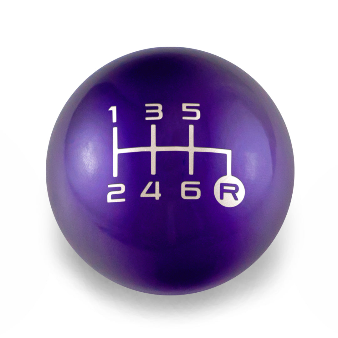 Billetworkz Weighted Shift Knob - 6 Speed JDM Type R w/Custom Number Engraving - Honda Type R