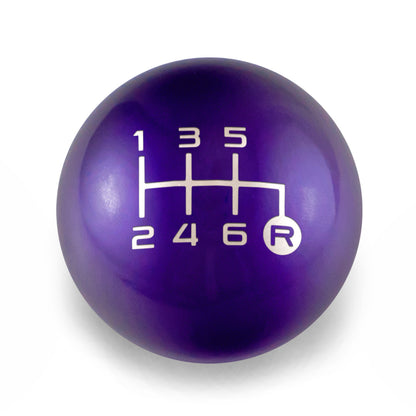 Billetworkz Weighted Shift Knob - 6 Speed JDM Type R w/Custom Number Engraving - Honda Type R