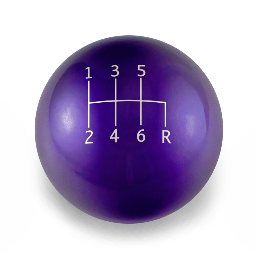 Billetworkz Weighted Shift Knob - 6-Speed Standard Engraving for Mazda (RRD)