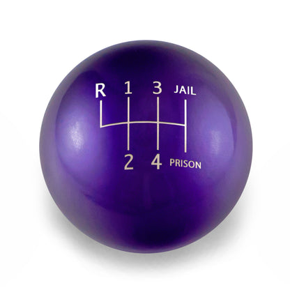 Billetworkz Weighted Shift Knob - 6-Speed Jail-Prison Engraving for BMW