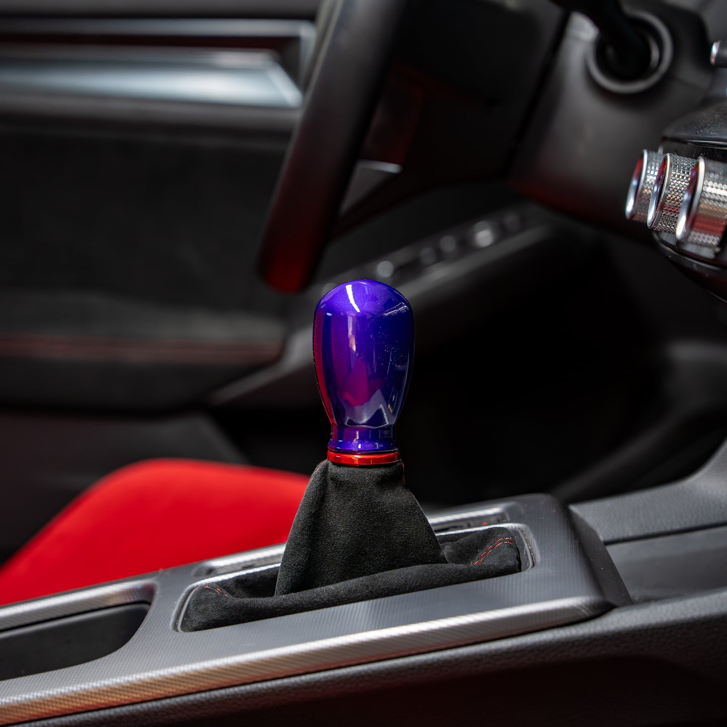 Billetworkz Weighted Shift Knob - 6 Speed JDM Type R w/Custom Number Engraving - Honda Type R