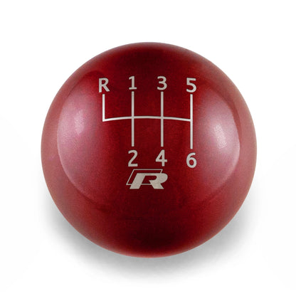 Billetworkz Weighted Shift Knob - 6-Speed Standard with Golf R Engraving - Volkswagen