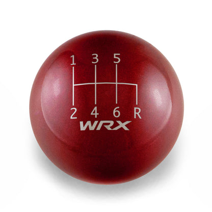 Billetworkz Weighted Shift Knob - 6 Speed WRX Standard Engraving - Subaru WRX 2015-2025