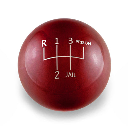Billetworkz Weighted Shift Knob - 5-Speed Jail-Prison Engraving for BMW