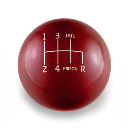 Billetworkz Weighted Shift Knob - 6 Speed Jail-Prison Engraving - Subaru WRX 2015-2025