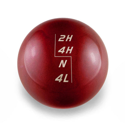 Billetworkz Jeep Transfer Case Knob - Weighted Velocity Engraving