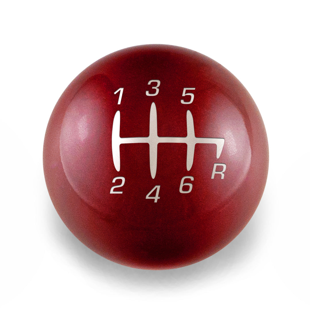 Billetworkz Weighted Shift Knob - 6-Speed Retro Engraving - Jeep Wrangler JK (2007–2018)