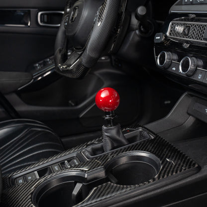 Billetworkz Weighted Automatic Shifter - Candy Red - Honda Civic (2012–2026)