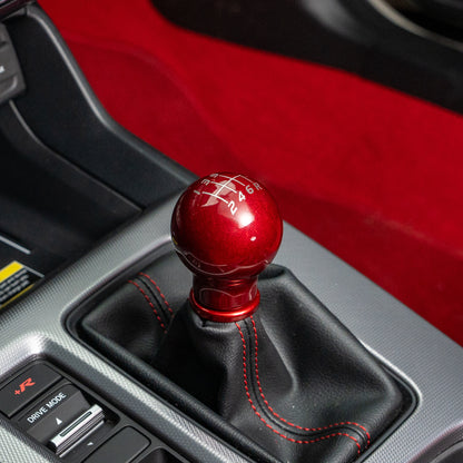 Billetworkz Weighted Shift Knob - 6-Speed Velocity Engraving for Honda