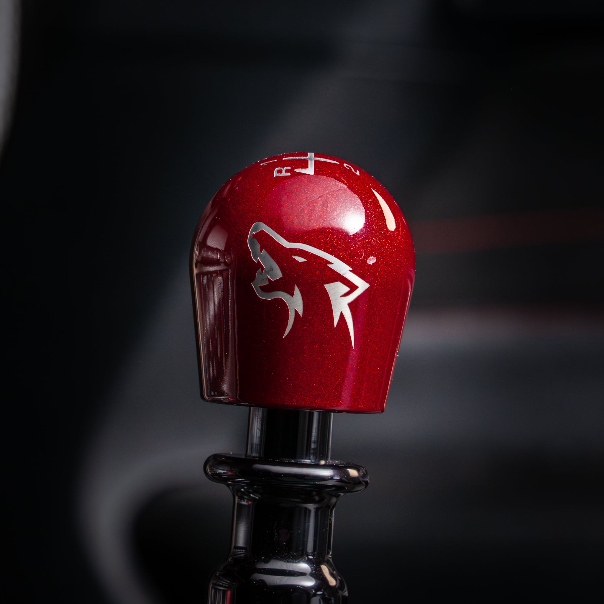 Billetworkz Weighted Shift Knob - Coyote Engraving - Ford Mustang