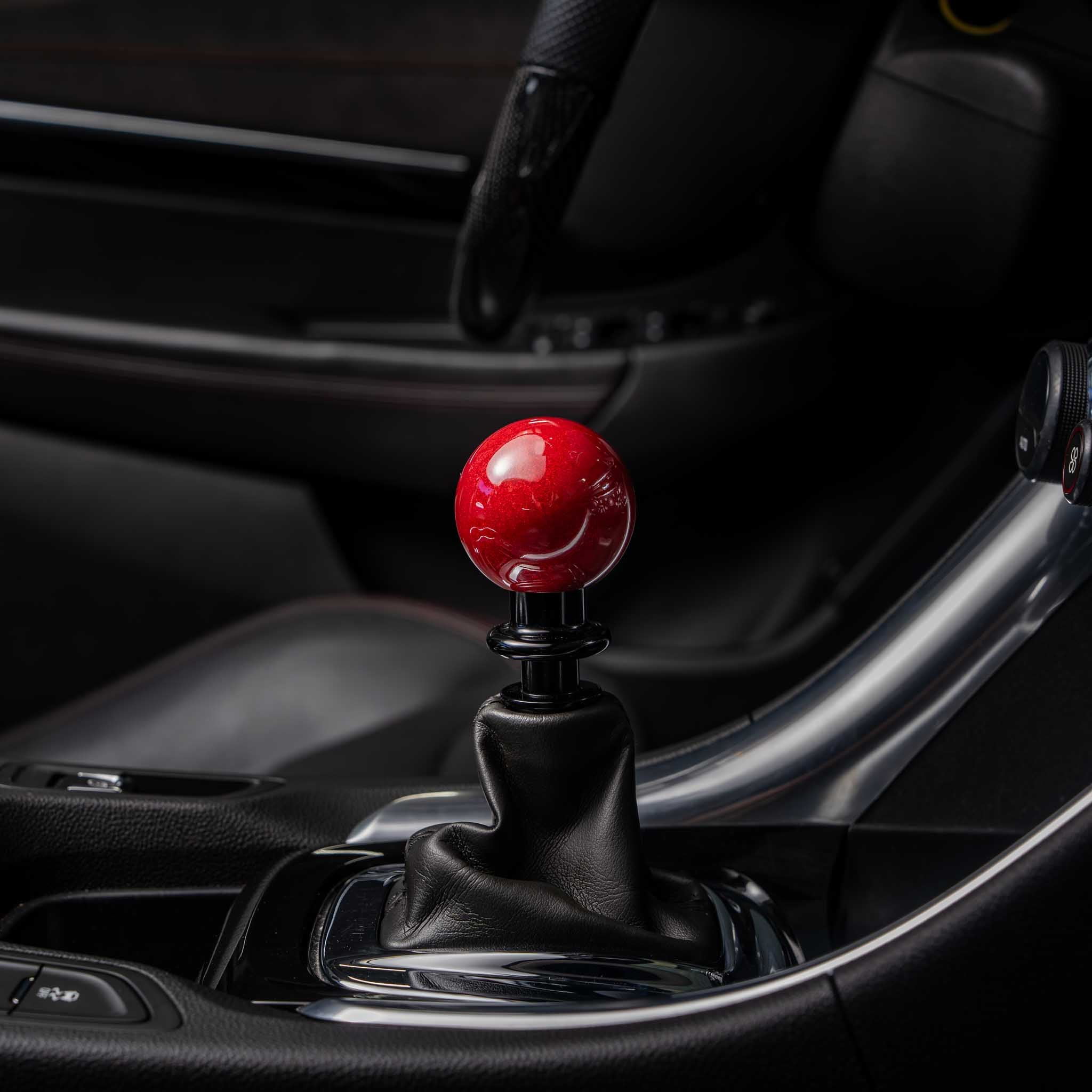 Billet Specialties Switch Blade ビレッドハンドル Billetworkz Automatic Shifter - Candy Red - Fits Chevrolet
