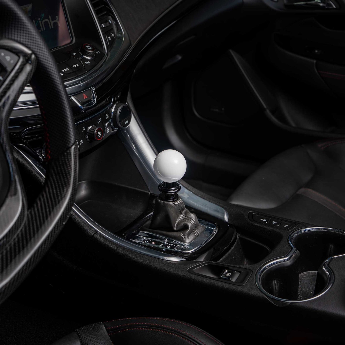 Billetworkz Automatic Shifter - Gloss White - Fits Chevy SS 2014-2017