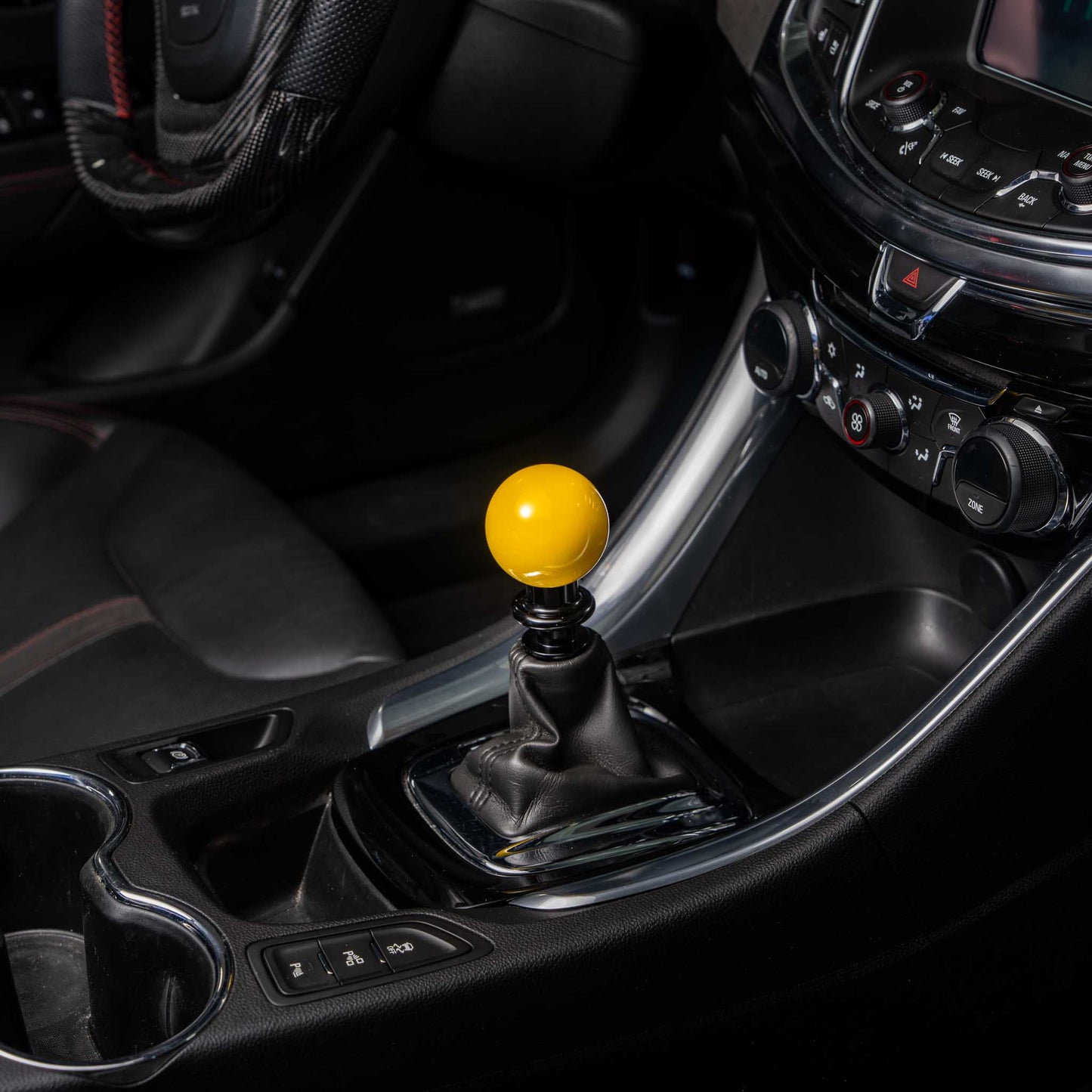 Billetworkz Automatic Shifter - Gloss Yellow - Fits Chevy SS 2014-2017