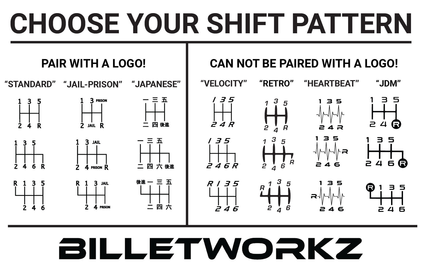 Billetworkz Custom Anodized Engraved Shift Knob