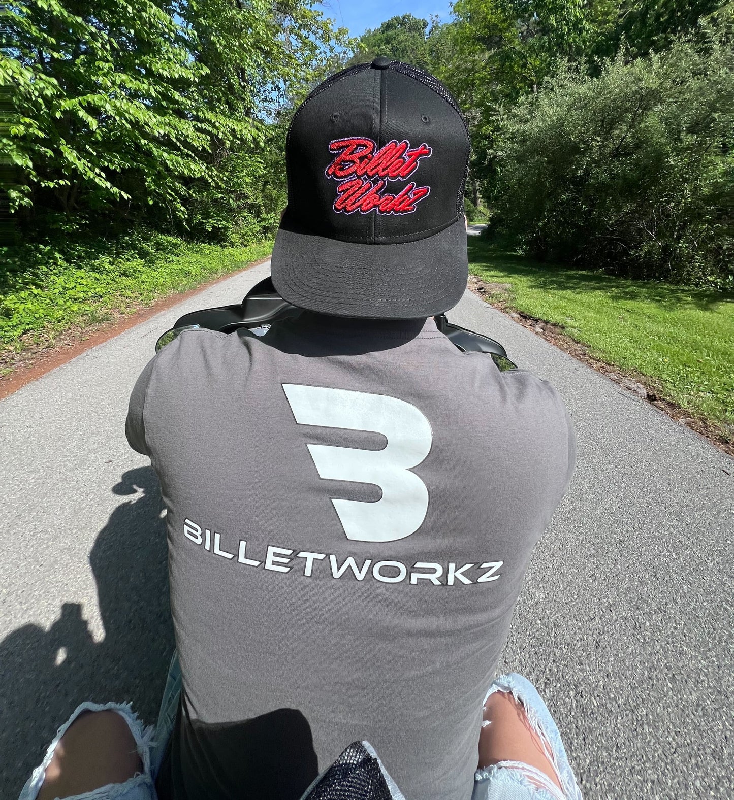 Billetworkz Retro Script Trucker Hat