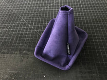 Crown Purple Suede Shift boot by Stitch Boots