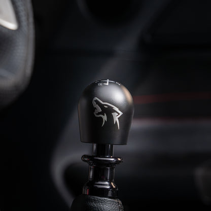 Billetworkz Weighted Shift Knob - Coyote Engraving - Ford Mustang (2015+)