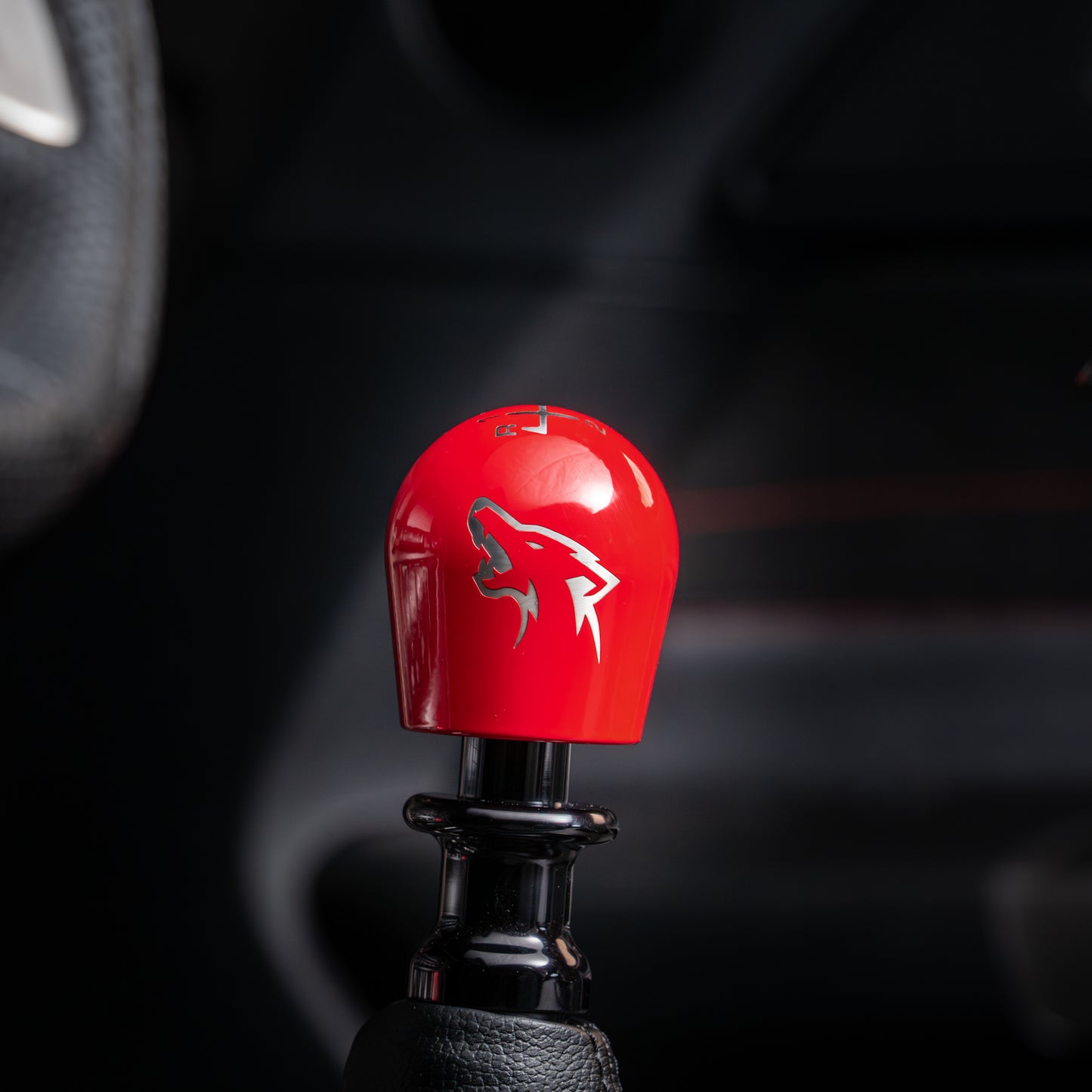 Billetworkz Weighted Shift Knob - Coyote Engraving - Ford Mustang (2015+)