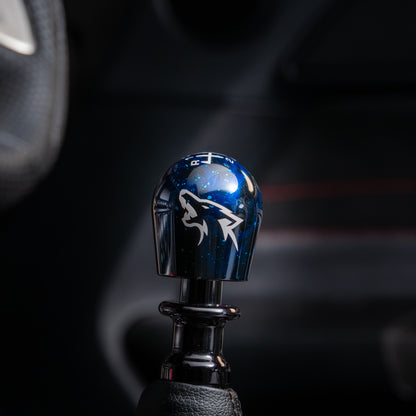 Billetworkz Cosmic Space Shift Knob - Coyote Engraving - Ford Mustang (2015+)