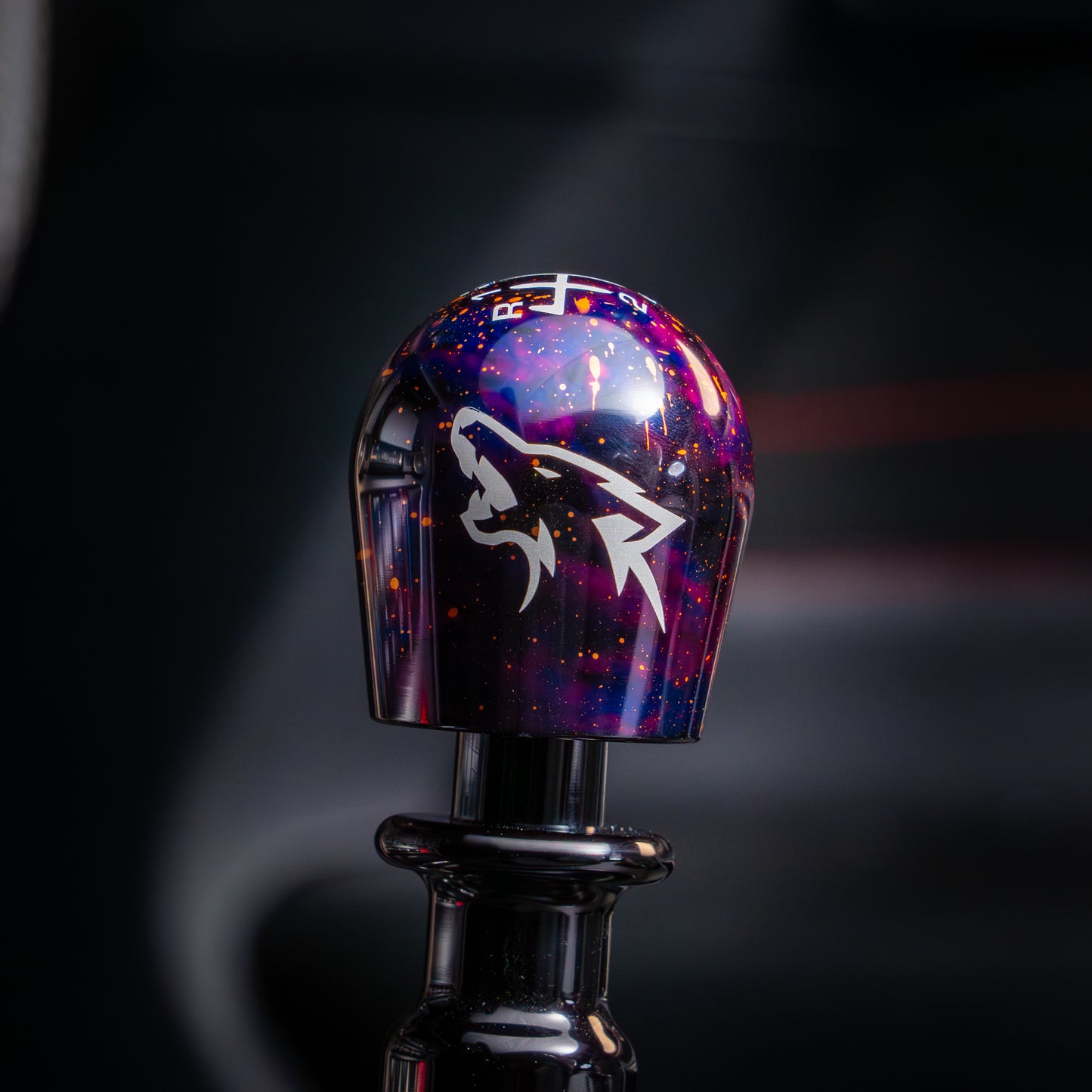 Billetworkz Cosmic Space Shift Knob - Coyote Engraving - Ford Mustang (2015+)