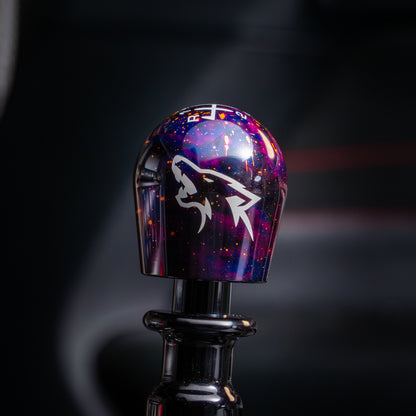 Billetworkz Cosmic Space Shift Knob - Coyote Engraving - Ford Mustang (2015+)