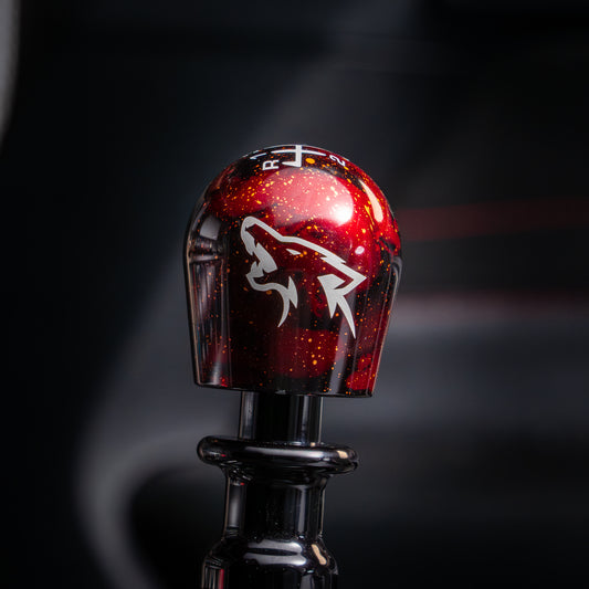 Billetworkz Cosmic Space Shift Knob - Coyote Engraving - Ford Mustang (2015+)