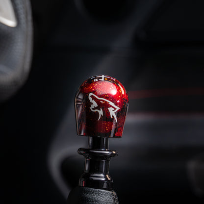 Billetworkz Cosmic Space Shift Knob - Coyote Engraving - Ford Mustang (2015+)