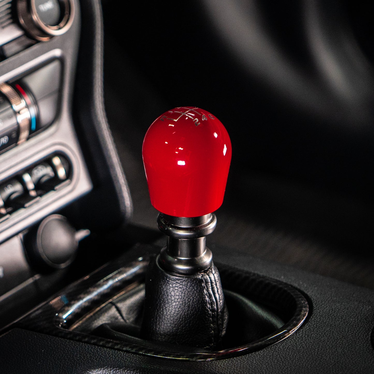 Billetworkz Weighted Shift Knob - Velocity Engraving - Ford Mustang (2015+)