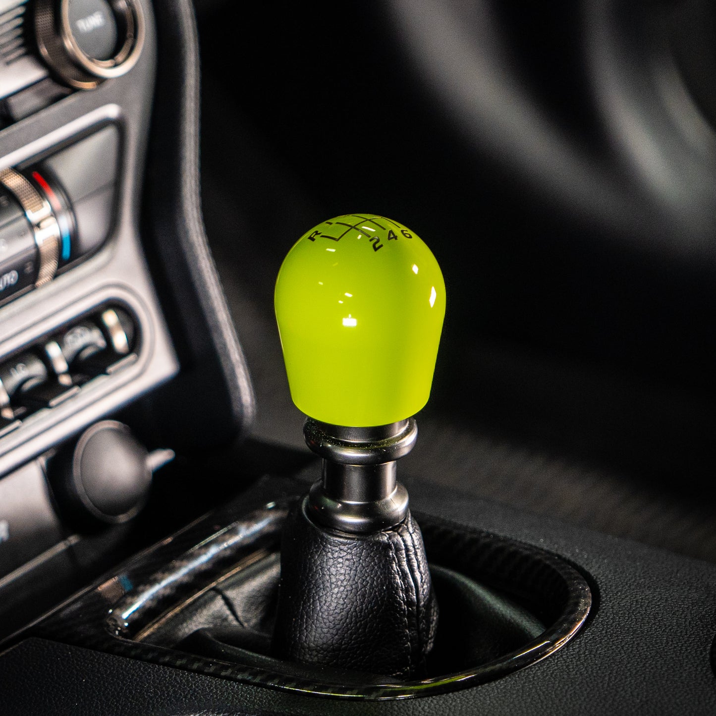 Billetworkz Weighted Shift Knob - Velocity Engraving - Ford Mustang (2015+)
