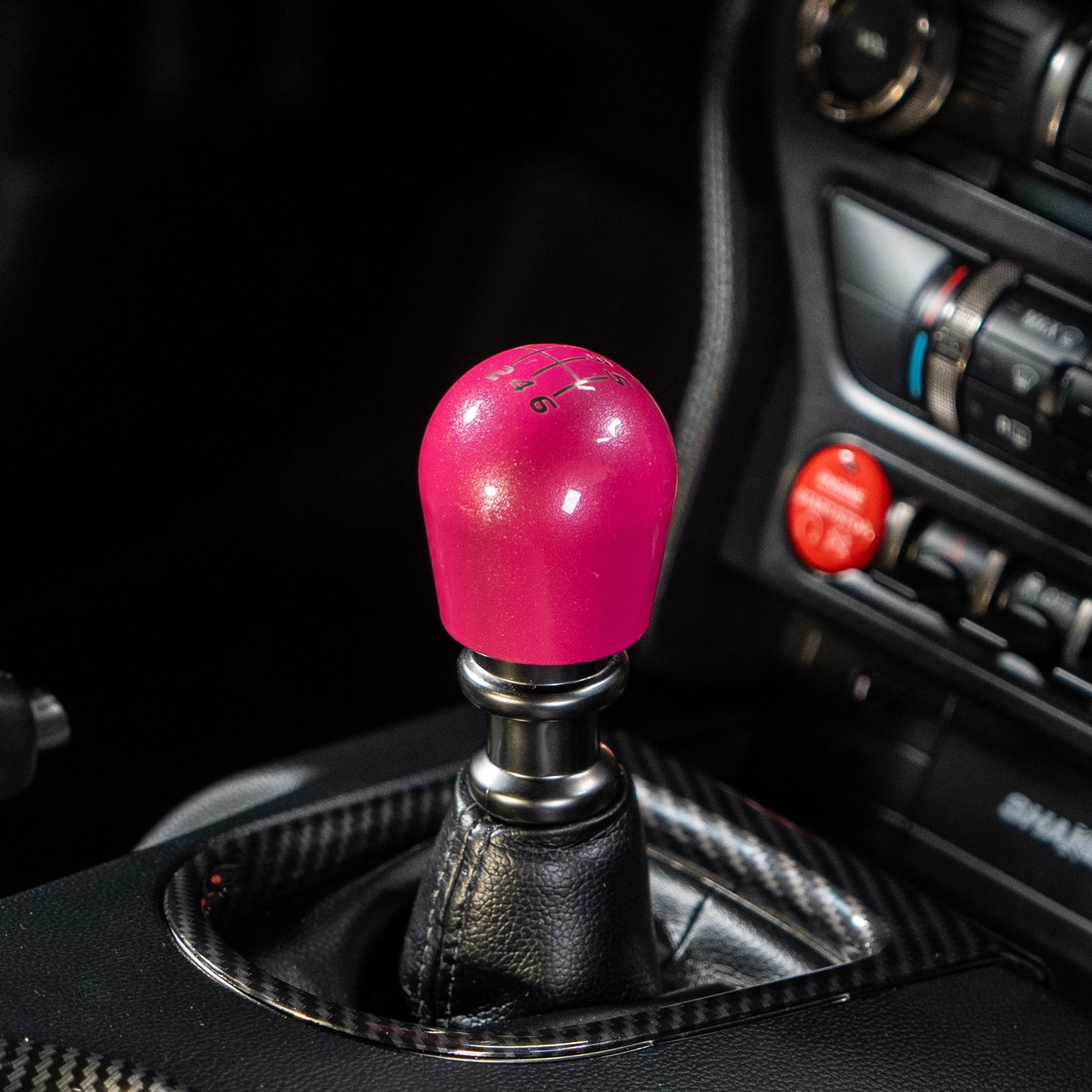 Billetworkz Weighted Shift Knob - Velocity Engraving - Ford Mustang (2015+)
