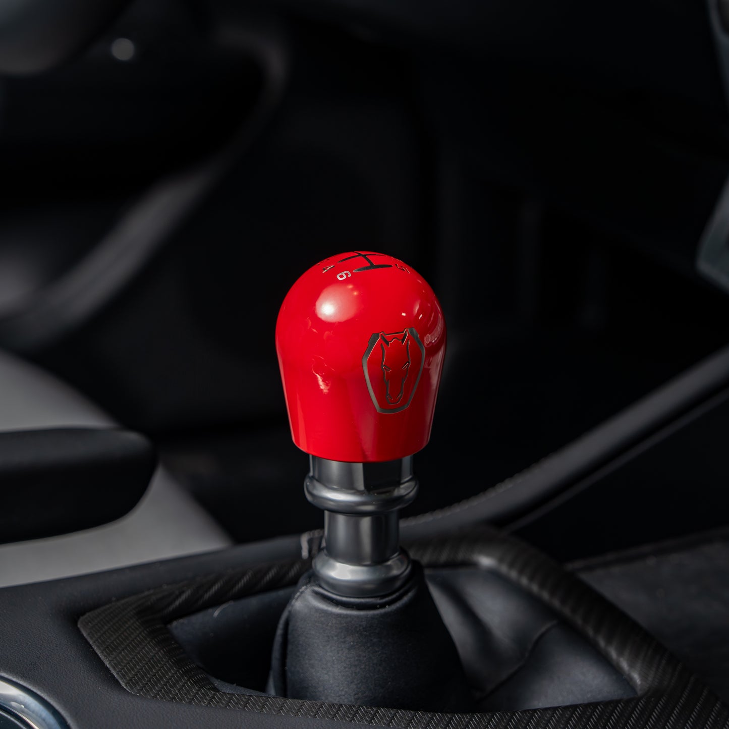 Billetworkz Weighted Shift Knob - Retro Engraving - Ford Mustang (2015+)