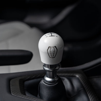 Billetworkz Weighted Shift Knob - Retro Engraving - Ford Mustang (2015+)