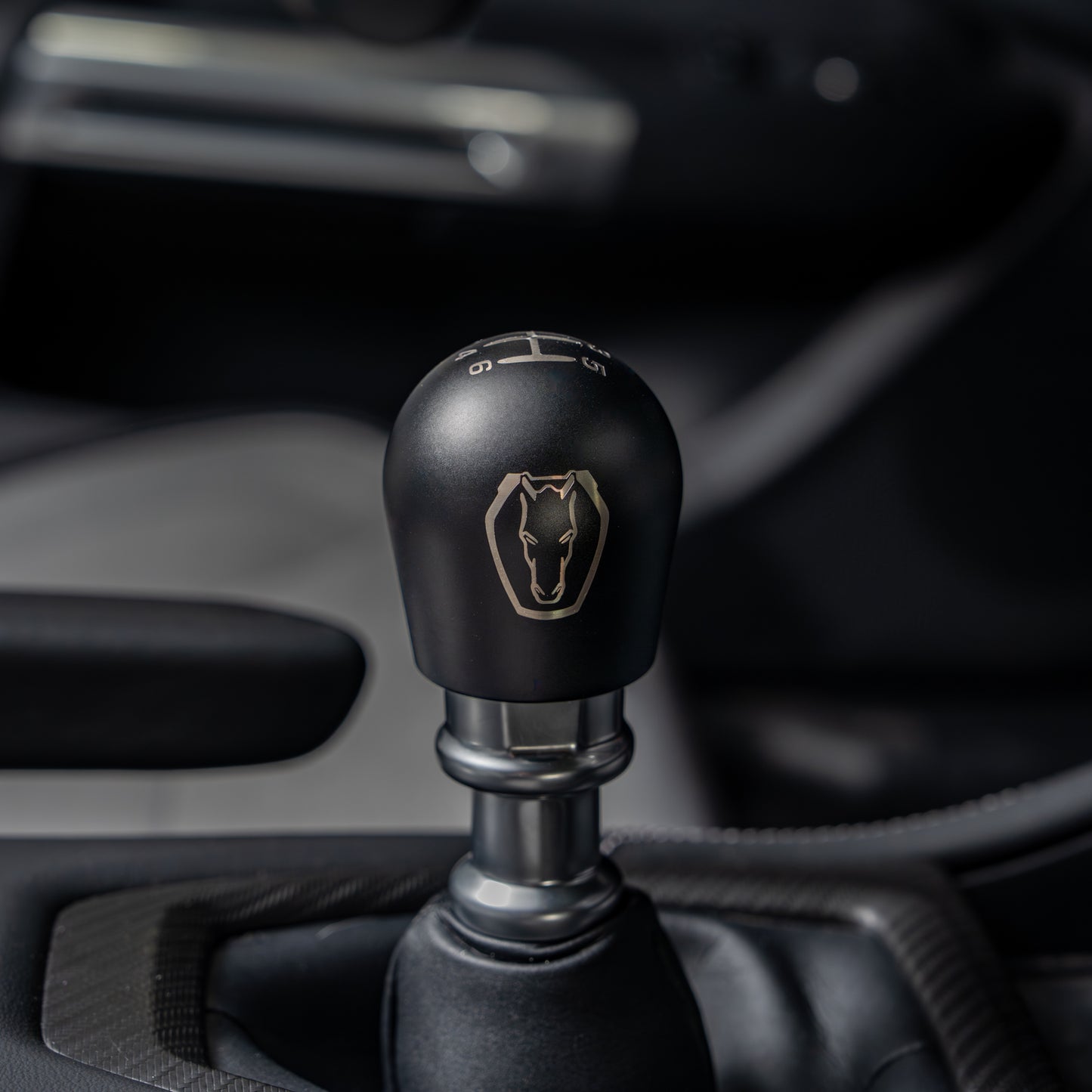 Billetworkz Weighted Shift Knob - Retro Engraving - Ford Mustang (2015+)