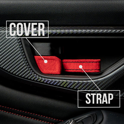Alcantara Door Pull Strap Kit - Strap (Set of 2)