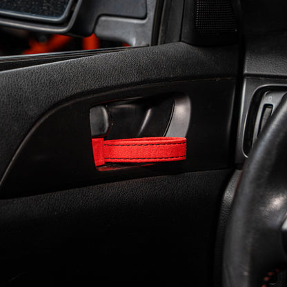 Billetworkz Alcantara Kit (Pro): Shift Boot, E-Brake Boot Kit and Door Pull Straps (1 Set) – Subaru WRX 2022+