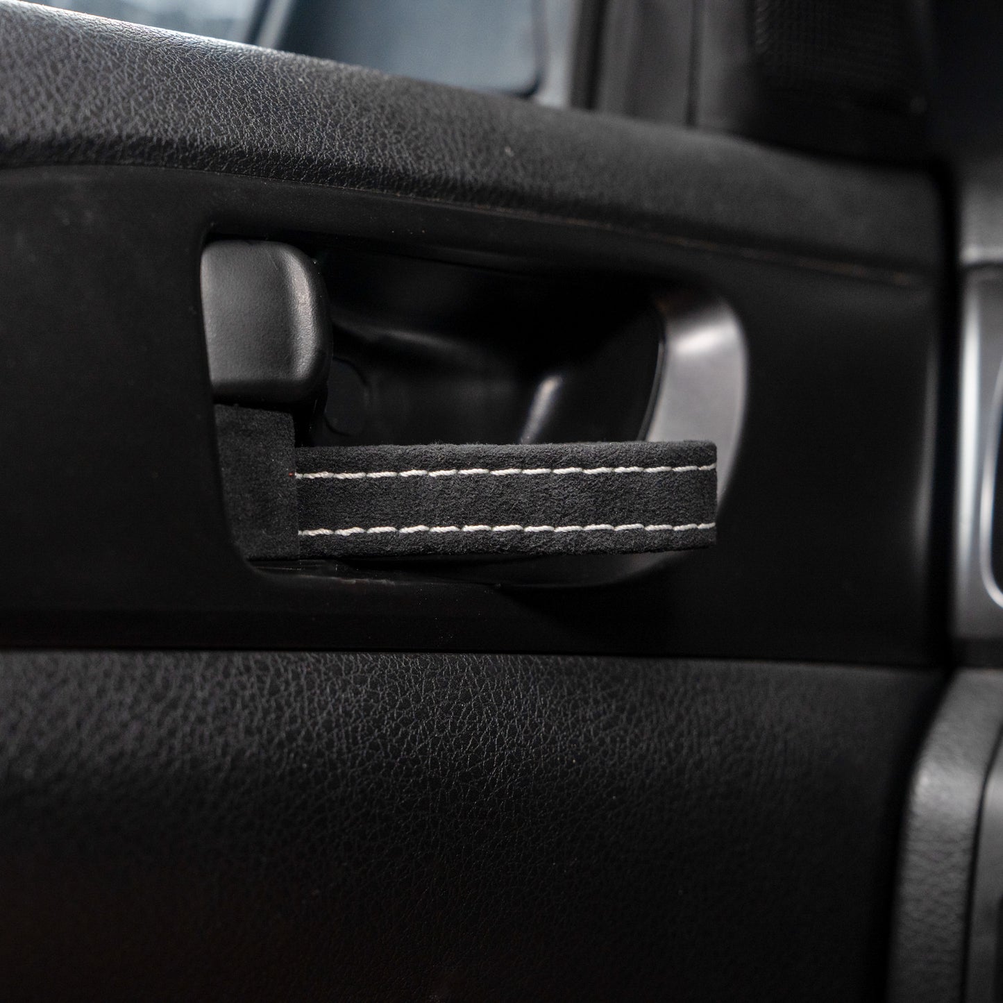 Billetworkz Alcantara Kit (Ultimate): Shift Knob, Shift Boot, E-Brake Boot Kit, and Door Pull Straps (2 Sets) - Subaru WRX 2008-2014