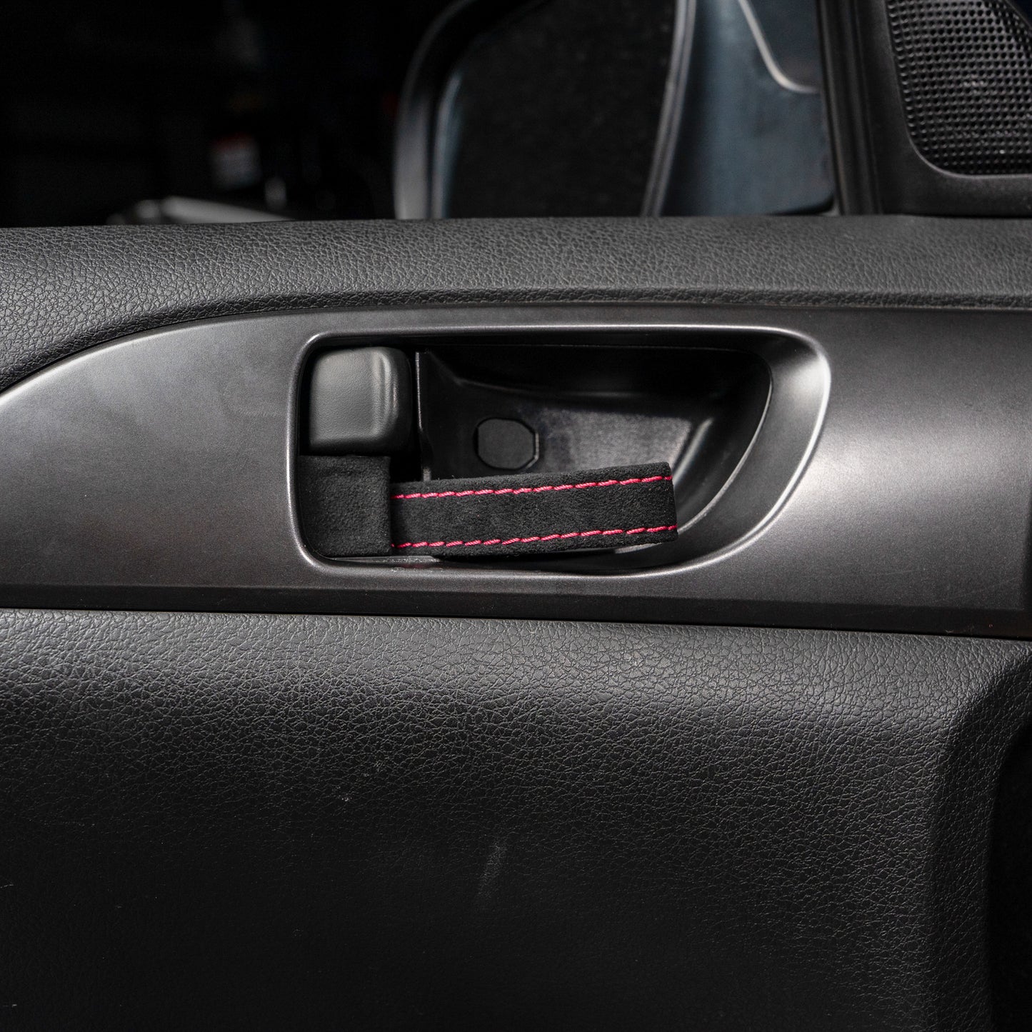 Billetworkz Alcantara Kit (Pro): Shift Boot, E-Brake Boot Kit and Door Pull Straps (1 Set) – Subaru STI 2008-2014